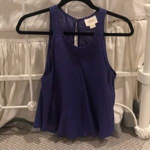 Anthropologie Linen Tank top
